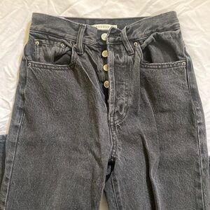 Women's Size 23. PacSun Dad Jeans. Black Jeans